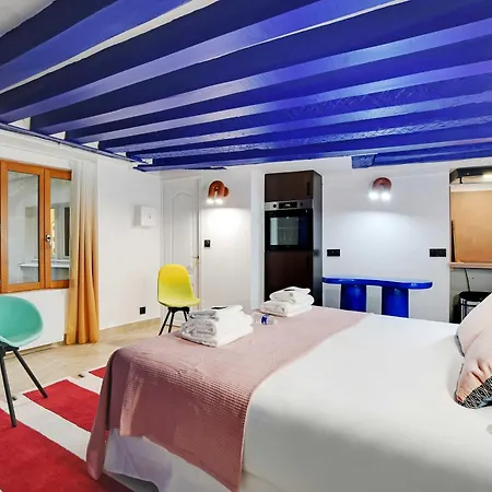 Апартаменты Modern For 2 - Louvre Museum-rivoli *