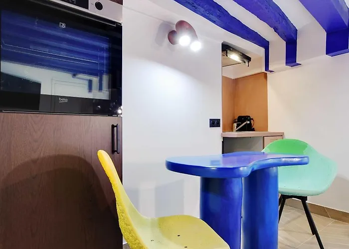 Modern For 2 - Louvre Museum-rivoli Apartment Paris